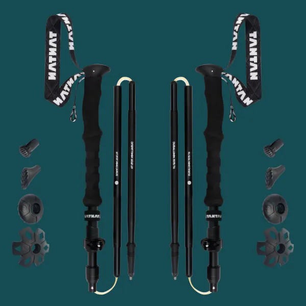 [옥션] 접이식 7075 등산스틱(52,620/무배)