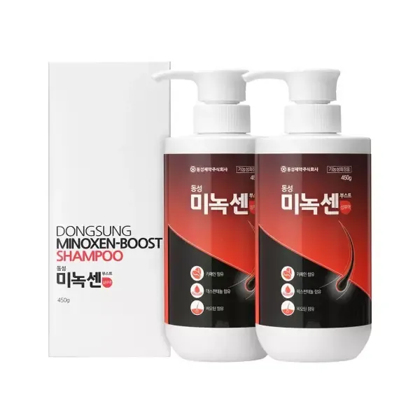 [11번가] 동성제약 미녹센부스트 샴푸 1+1 총900g (27,000원/무배)