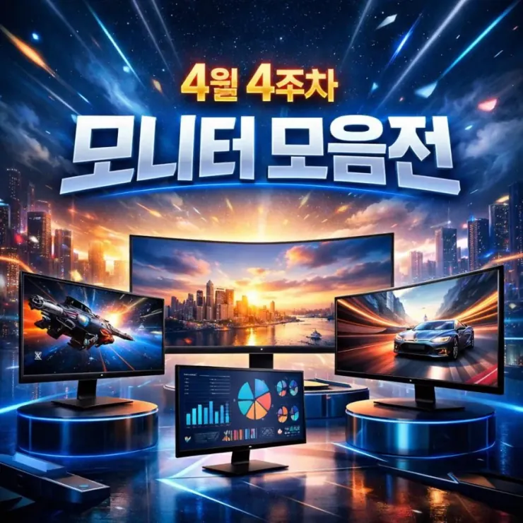 [네이버] 삼성/ LG/ 알파스캔/ 필립스 모니터 할인 23종 2