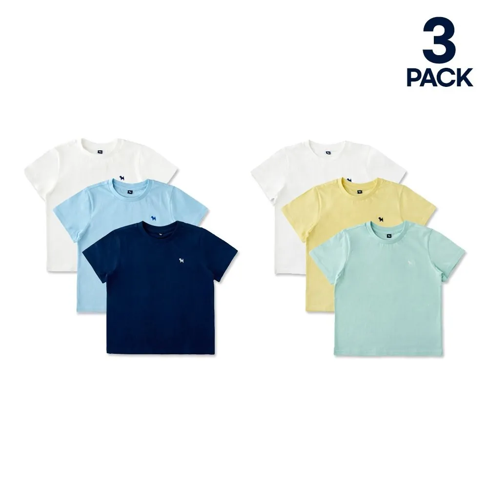[롯데온] 블루독 베이직 반팔 3PACK 티셔츠 (31,270원/무배)