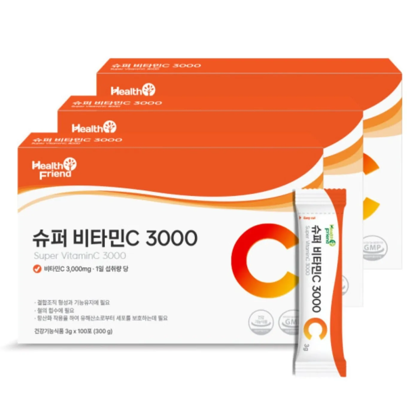 [옥션] 비타민C 3000 100포 x 3박스 (20,900원/무료)