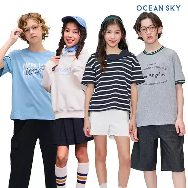 [11번가] 오션스카이 주니어 반팔/맨투맨/팬츠 등 (7,320원~/무료)
