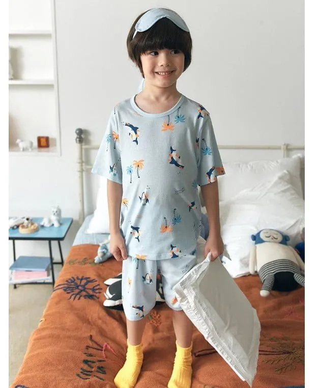 [옥션] 탑텐키즈 26년 신상 공용 뱀부라운지세트 7부(14,500원/2벌무배)