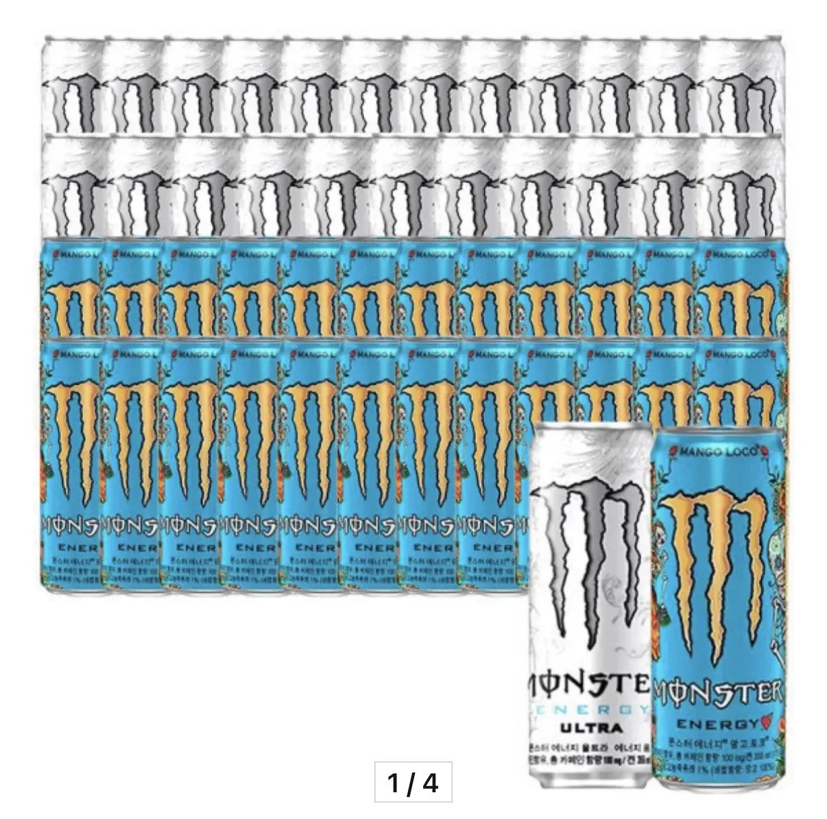 [옥션] 몬스터 울트라+망고로코 355ml 48캔