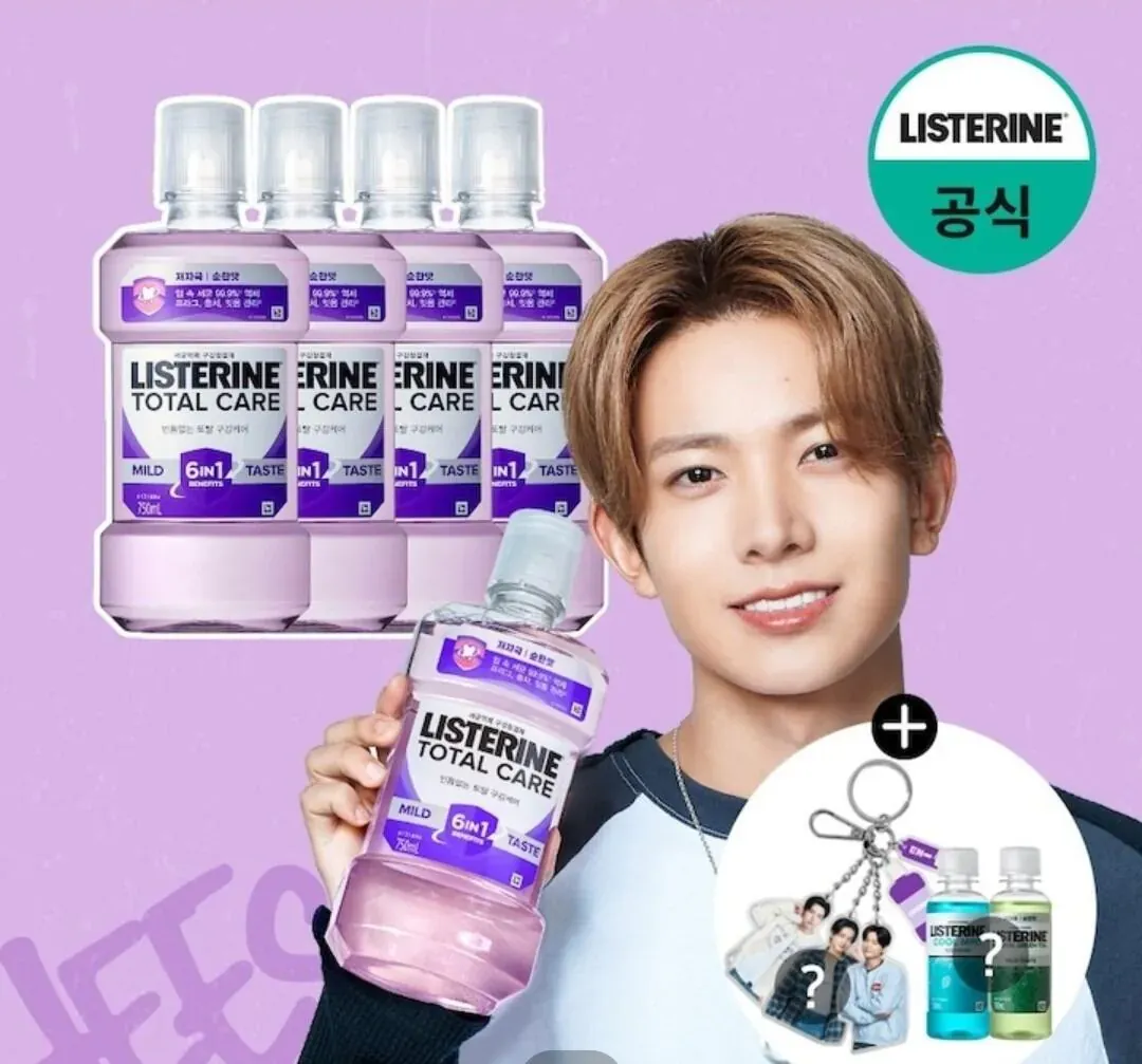 [오늘의집] 리스테린 토탈케어마일드 750ml 4개+100ml 2개