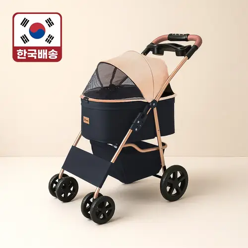 (LETO) 레토 강아지유모차 애견 개모차 경량 원터치 퀵폴딩 LDS-Q01