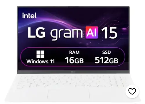 [쿠팡] LG전자 2026 그램 AI 15 코어 Ultra5에센스 화이트 (1,699,800원/무료)