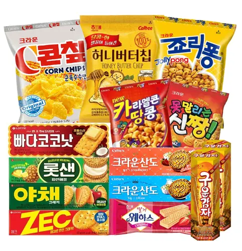 [롯데온] 인기과자 14봉 세트