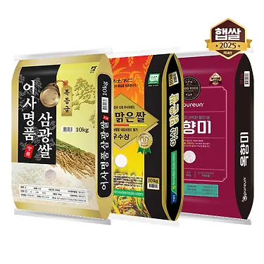 [톡딜] 특등급 단일품종 어사명품 삼광쌀 10kg (29,700원/무료)
