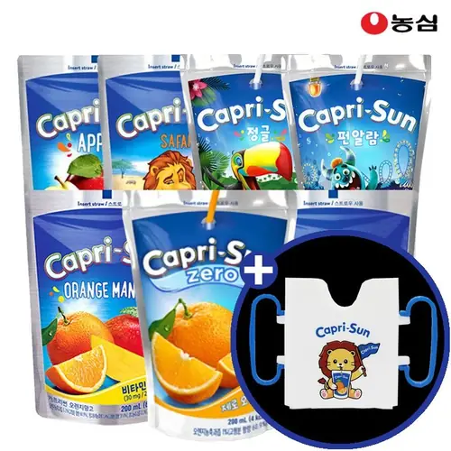 [롯데온] 카프리썬 오렌지 제로 외 200ml 20개+20개 골라담기