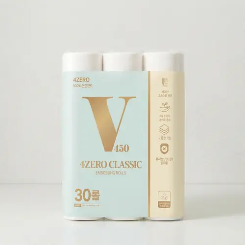 [토스쇼핑] 베라 무해력 4ZERO 클래식, 3겹, 30롤, 25m, 1팩 (7,990원 / 무료)