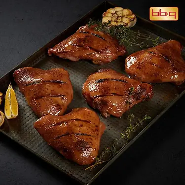 [톡딜] BBQ 스모크 바베큐 치킨 560g3팩 총 12개입 (26,412원/무료)