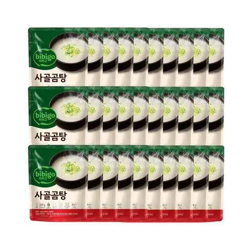 [토스쇼핑] 비비고 사골곰탕, 300g, 30개(20,900원/무료)