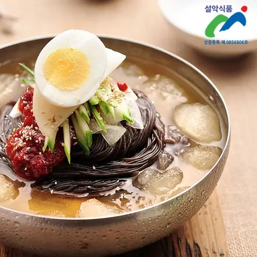 [롯데온] 설악냉면 칡물냉면 10인분 세트