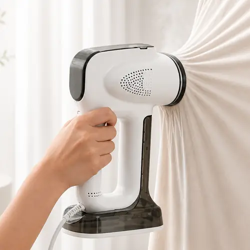 [토스쇼핑] 에어프레셔 2단 진공 흡착 핸디형 스팀 다리미, IA-VSD1000, 화이트, 1개(59,900원/무료)