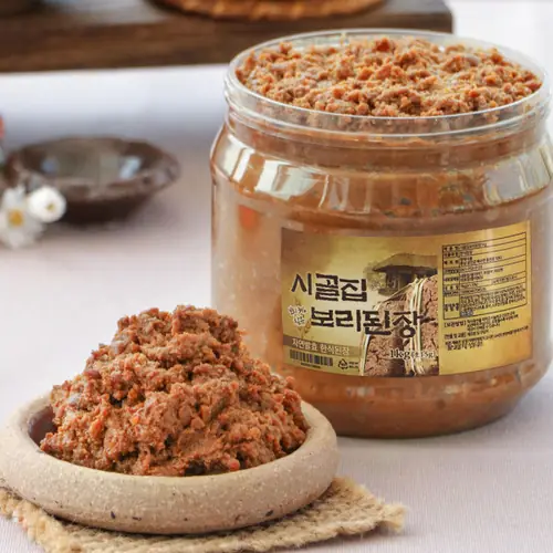 [옥션] 보리된장 1kg+1kg 시골집된장