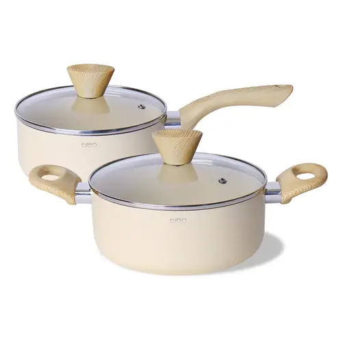 [토스쇼핑] 히라 세라믹 인덕션 냄비 2종세트, HR-CI5002, 18cm, 20cm, 1개 (25,900원 / 무료)