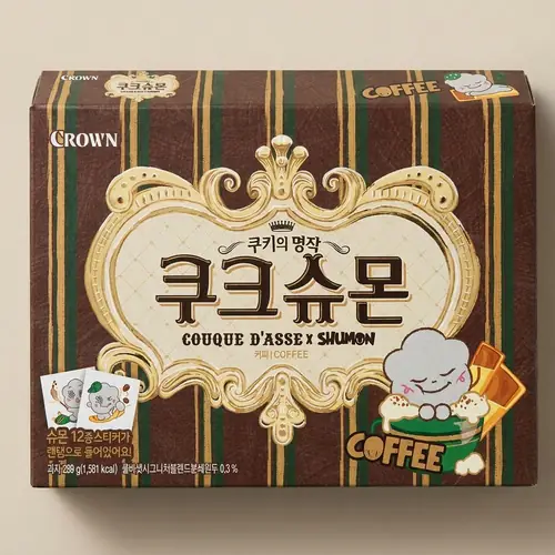 [롯데온] 쿠크다스 쿠크슈몬 커피 289g 2개