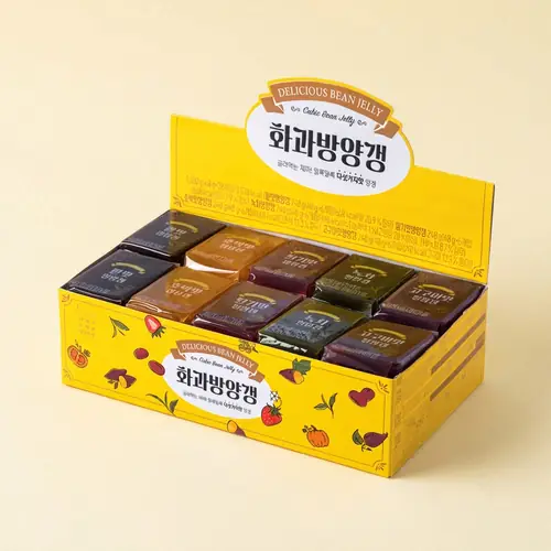 [토스쇼핑] 화과방 큐빅양갱, 쇼핑백 증정, 40g, 30개입, 1세트 (16,900원 / 무료)