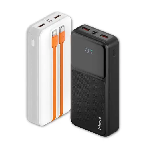 [롯데온] 모루이 S7-PL 20000 대용량 보조배터리 22.5W PD 케이블 일체형 (16,900원/무료)