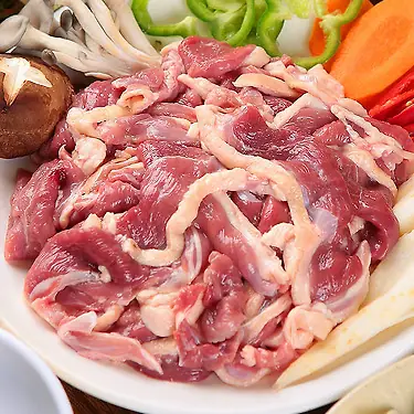 [톡딜] 국내산 1등급 무항생제 오리로스 슬라이스500g (8,900원/무료)