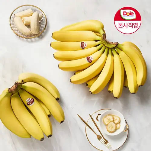[Dole본사직영] 바나나 3송이 (총 3.9kg 내외)