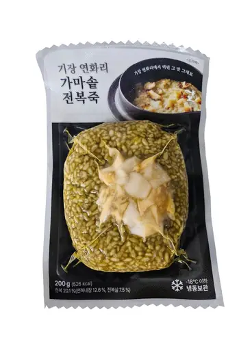 [롯데온] 기장 연화리 가마솥 전복죽 200g x 2팩 (13,950/무배)