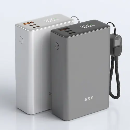 [토스쇼핑] 스카이 필 솔리드 반고체 세이프 보조배터리, SKY-SS20, 20000mAh, PD QC 22.5W, 실버, 1개 (27,040원 / 무료)