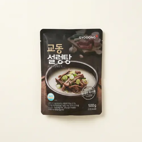 [토스쇼핑] 교동식품 교동 설렁탕, 500g, 10개 (23,800원 / 무료)