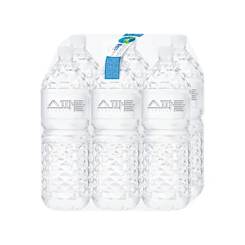 [토스쇼핑] 스파클 생수, 무라벨, 2L, 24개(7,200원/무료)