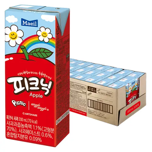 피크닉 사과맛 음료(8,590원/무료)