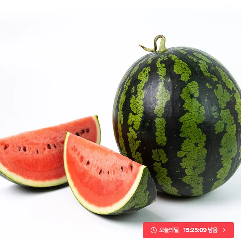[오늘의집] 고당도 하우스 수박 4~5kg (10,575원/무료)