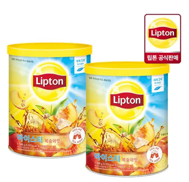 [오늘의집] 립톤 아이스티 믹스 복숭아맛 1.5kg 2개 (22,460원/무료)