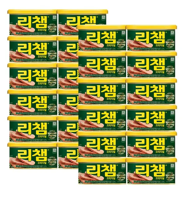 [오늘의집] 리챔 오리지널 200g x 24캔(42,151원/무료)