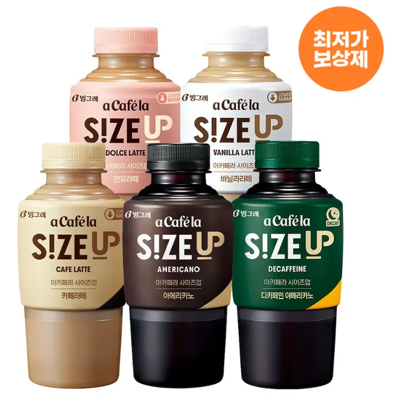 [오늘의집] 빙그레 아카페라 사이즈업 5종 350ml 20개