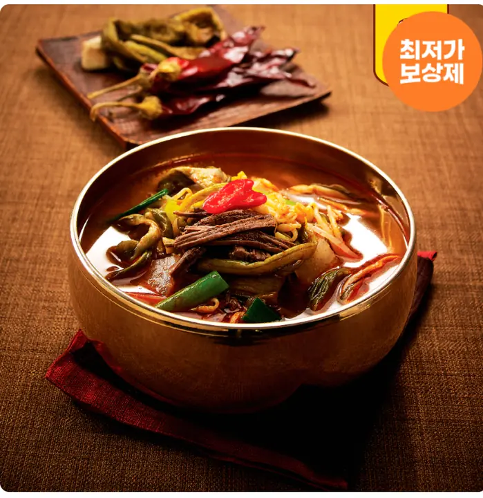 [오늘의집] 원할머니 명품육개장 600g 10팩 ( 24,366원/무료)