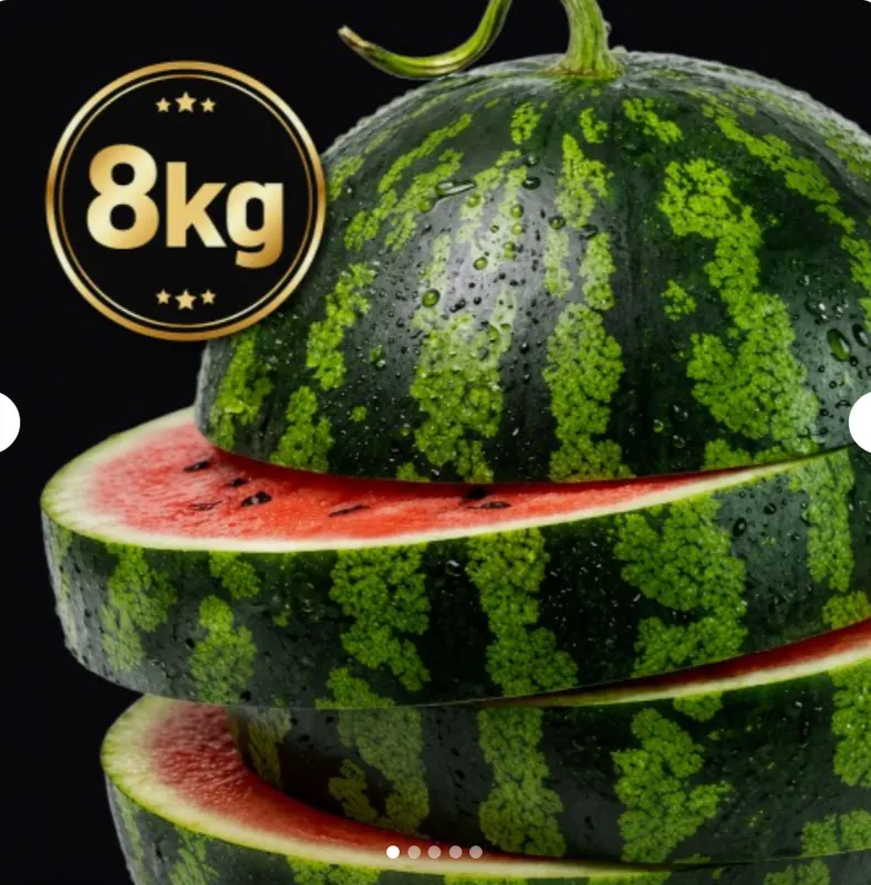 [네이버] 큰 수박 프리미엄 하우스 꿀 고당도 대용량 수박 8KG