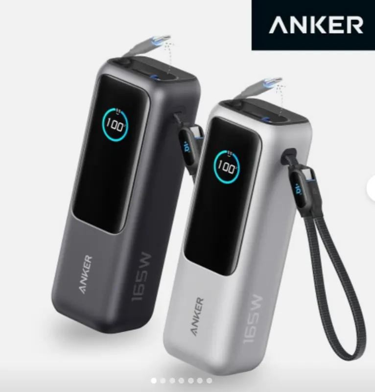 [네이버]앤커 랩탑 파워뱅크 25000mAh 165W 고속충전 대용량 기내반입 보조배터리