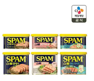 [오늘의집] 스팸 200g/340g 10+10 총 20개 골라담기(61,834원 / 무료)