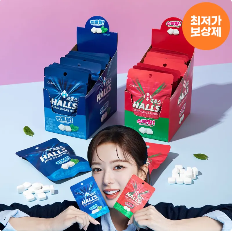 [오늘의집] 호올스 제로슈가 민트 15.4g 10개 (11,640원/무료)